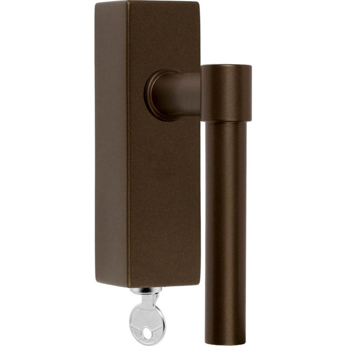 Draaikiepgarnituur Piet Boon ONE PBL15-DKLOCK afsluitbaar brons main product photo