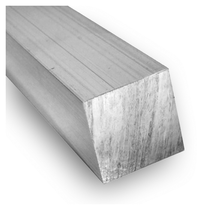 Aluminium staf vierkant 100 x 100 mm AW-6082 main product photo