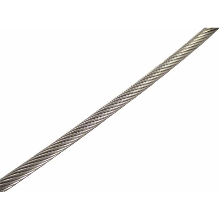 RVS kabel 2,0 mm stijf 1 x 19 250 meter op rol RVS-316 main product photo