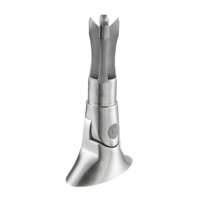 Bodemflens verstelbaar buis 42,4 x 2,0 mm RVS-316 mat geslepen model 0945 main product photo