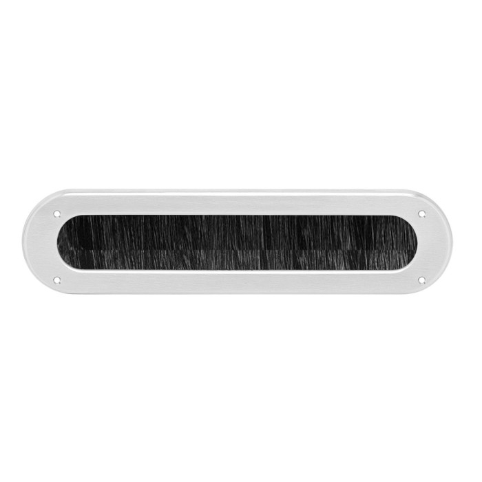 Intersteel Tochtwering ovaal rvs geborsteld main product photo