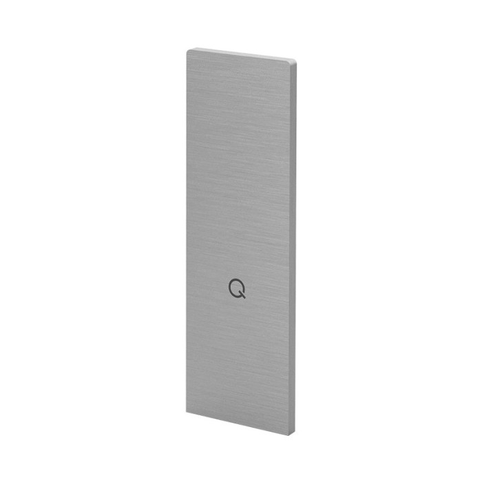 Eindkap Easy Glass Smart, 191,5 x 63,5 mm, model 8213, aluminium (onbewerkt) main product photo