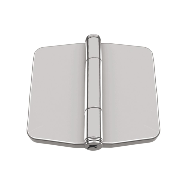 Scharnier met klikbaar afdekkap 78 x 83 mm RVS-316 (A4) main product photo