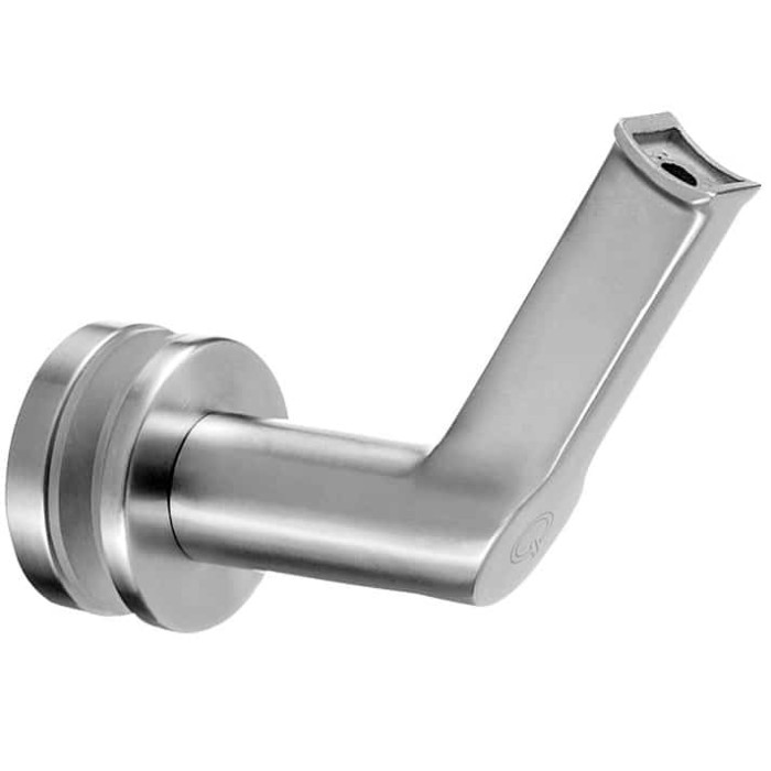 Leuninghouder buis Ø 42,4 mm RVS-316 mat geslepen model 9350 main product photo