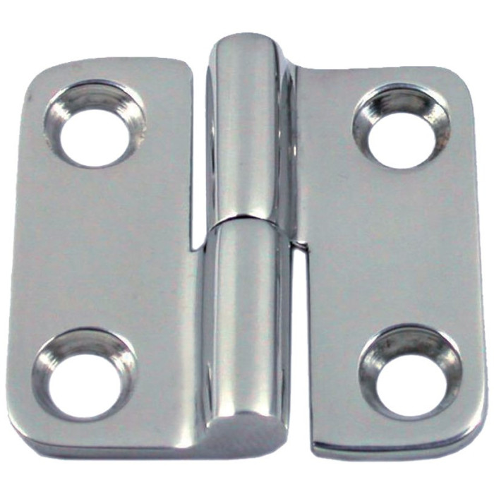 Paumelle scharnier links 37 x 37 mm (DIN rechts) RVS-316 (A4) main product photo