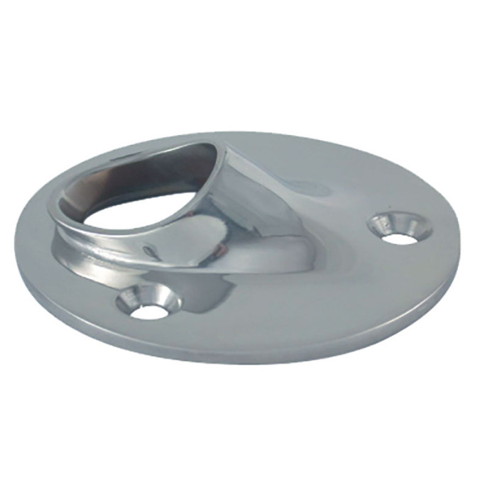 Railing lasflens rond 45 graden, 22mm RVS-316 (A4) main product photo