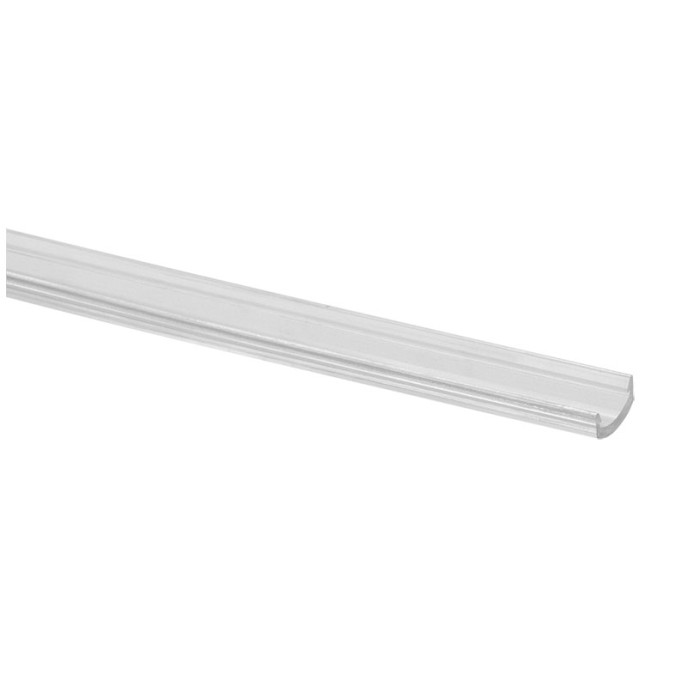 LED afdekprofiel voor LED draagprofiel, helder, model 5090 main product photo