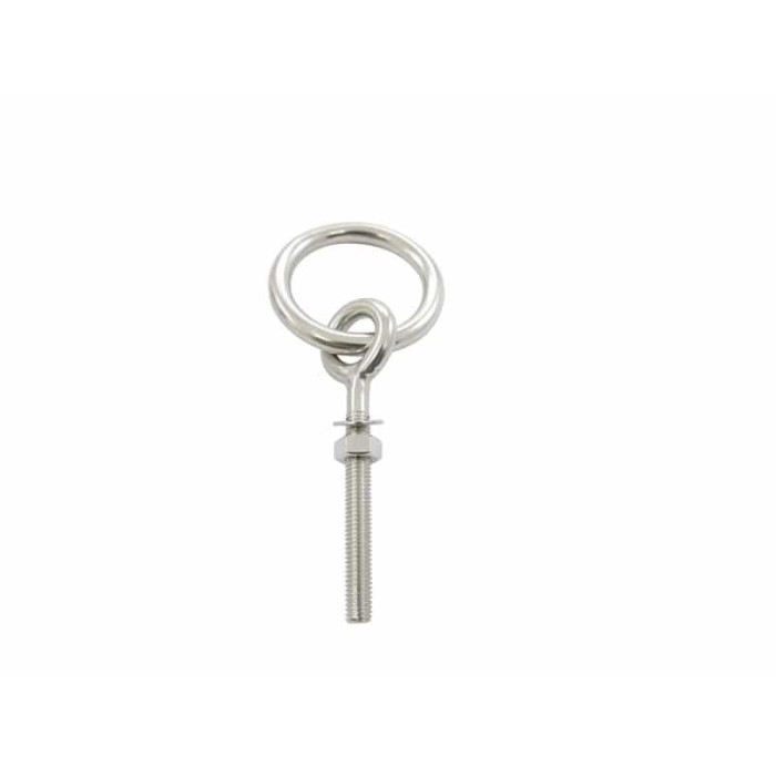 Oogbout met metrische draad en ring M6 x 80 mm RVS-316 main product photo
