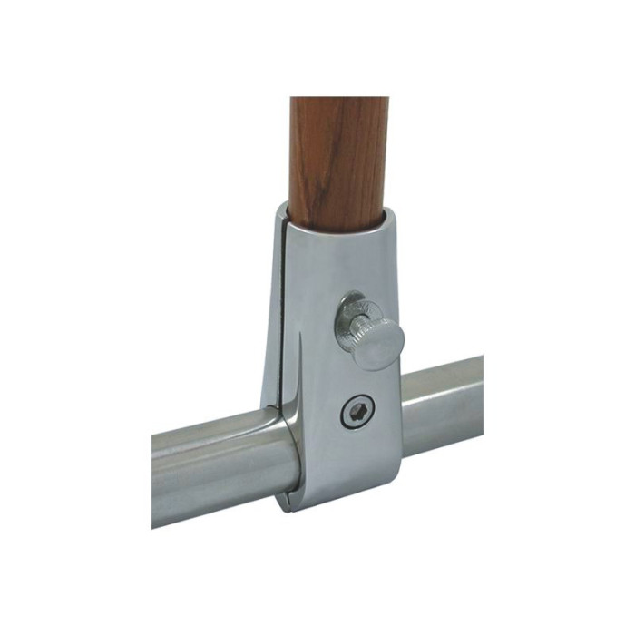 Vlaggenmasthouder voor railmontage, 25mm RVS-304 (A2) main product photo