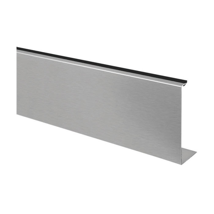 Afdekprofiel, Easy Glass Slim, zijmontage, 2500 mm, model 6920, RVS-304 main product photo