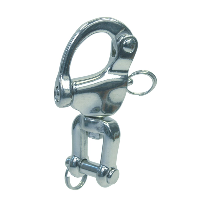 Snapsluiting met wartelgaffel 87 mm RVS-316 main product photo