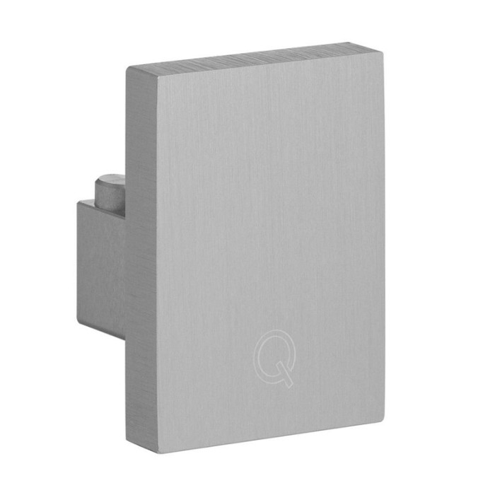 Eindkap, Easy Hit, Easy Glass View, boven, model 6832, aluminium (onbewerkt) main product photo