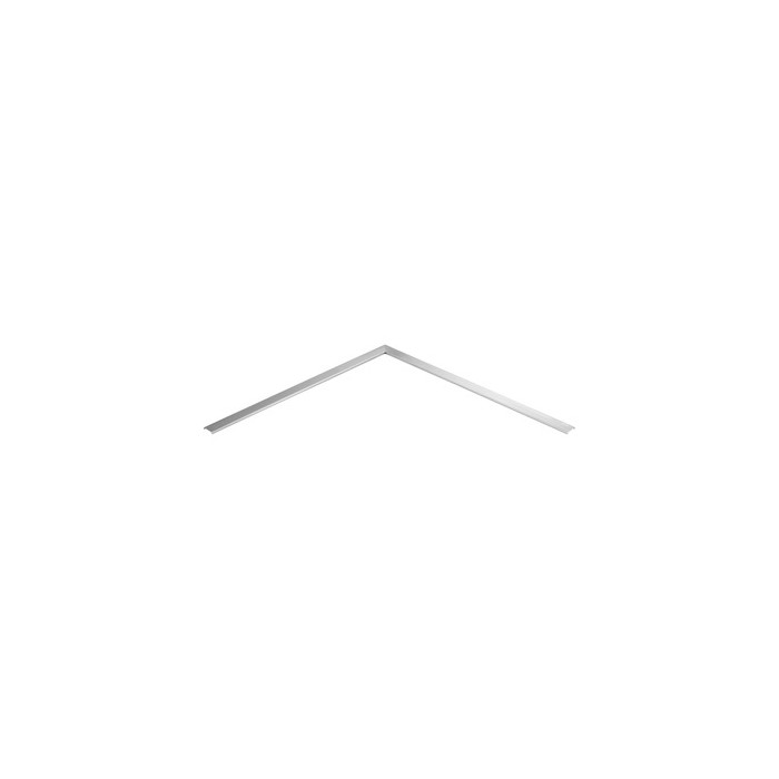 Hoekverbinder voor glasrandbescherming inwendig 26,5 mm RVS-316 mat geslepen model 6340 main product photo