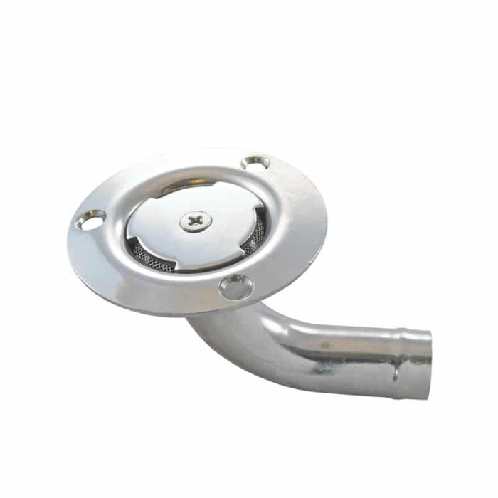 Huiddoorvoer met slangaansluiting, 90°, 65mm RVS-316 (A4) main product photo