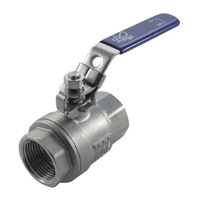 Kogelkraan, 3/8 inch RVS-316 (A4) main product photo