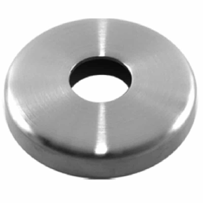 Afdekrozet Ø 65 x 12 mm gat Ø 21,3 mm RVS-304 mat geslepen main product photo