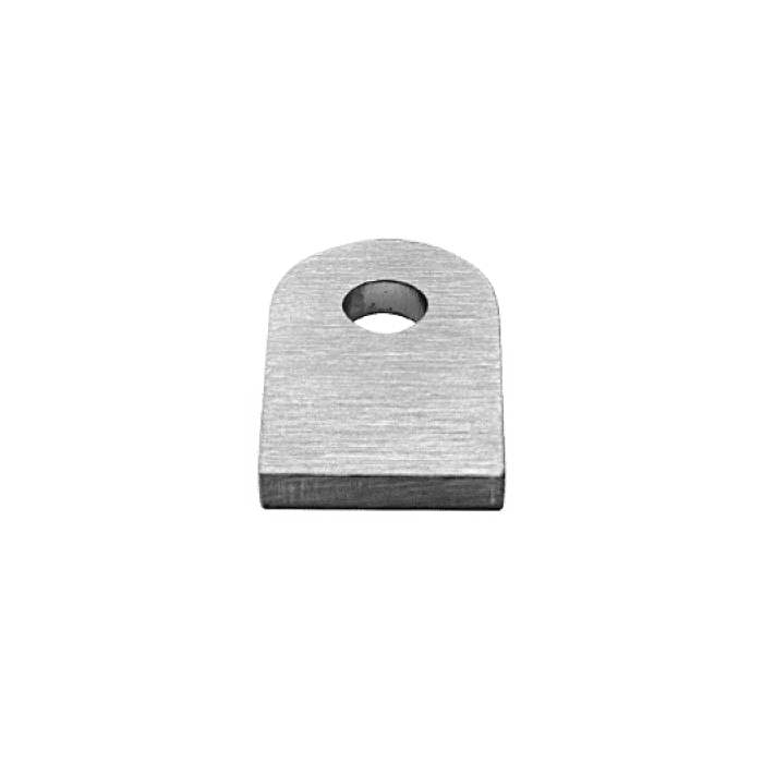 Laslip 50 x 30 x 6 mm RVS-304 mat geslepen main product photo