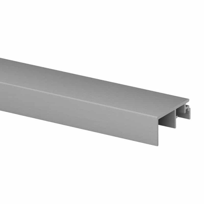 Aansluitprofiel Easy Glass Prime, lengte 5000 mm, model 6974, aluminium (geanodiseerd) main product photo