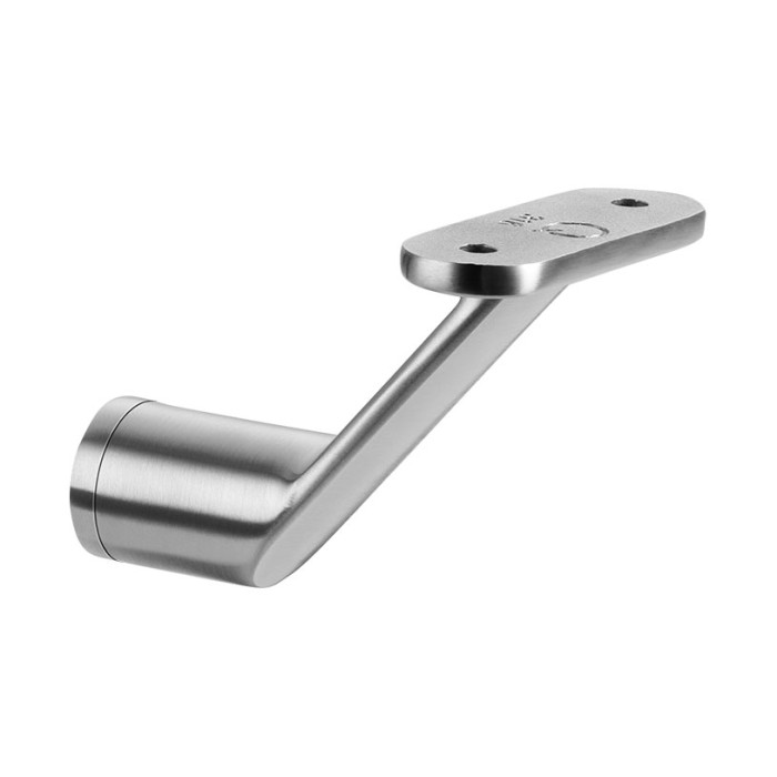 Handrailingsteun voor buis, vlak, model 0123, RVS-316 main product photo