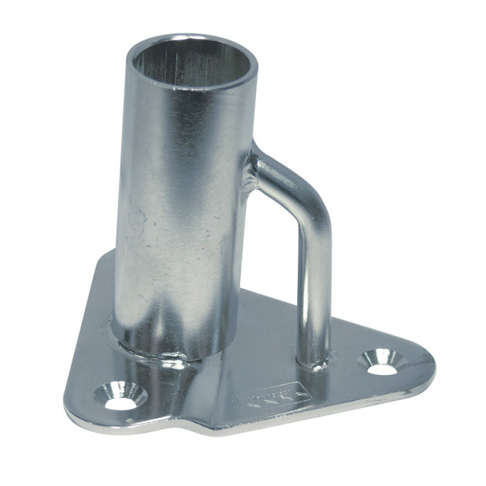 Relingvoet driehoek 5 graden, 25mm RVS-316 (A4) main product photo