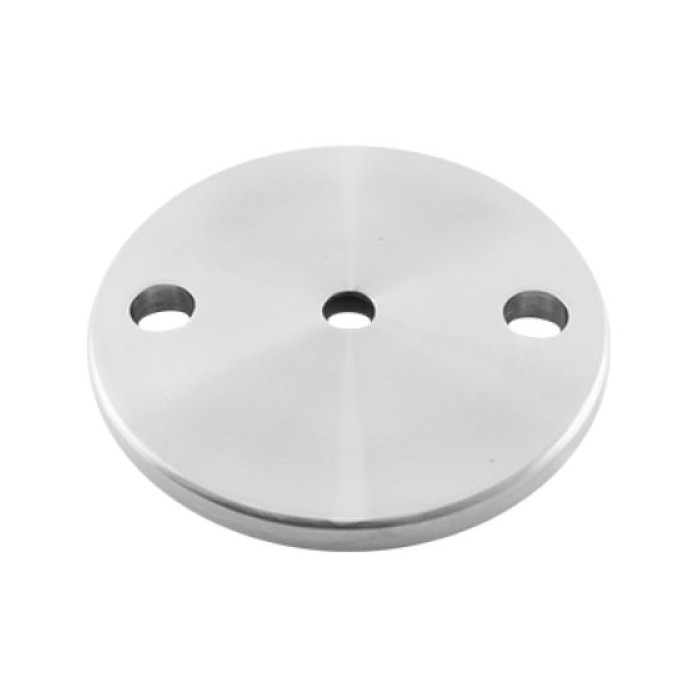 Ankerplaat Ø 105 x 8 mm gat Ø 10,5 mm RVS-304 mat geslepen main product photo