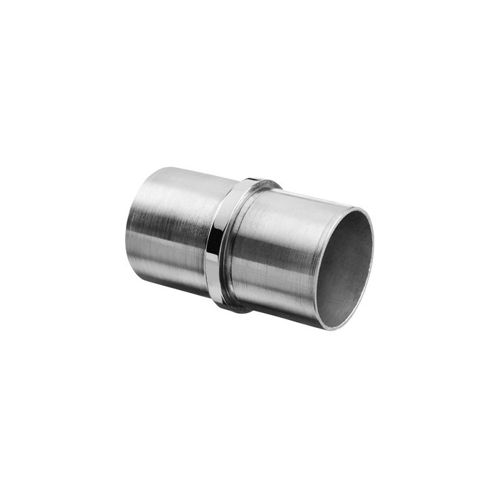 Buisverbinder voor buis 48,3 x 2,6 mm vast RVS-316 mat geslepen model 0790 main product photo