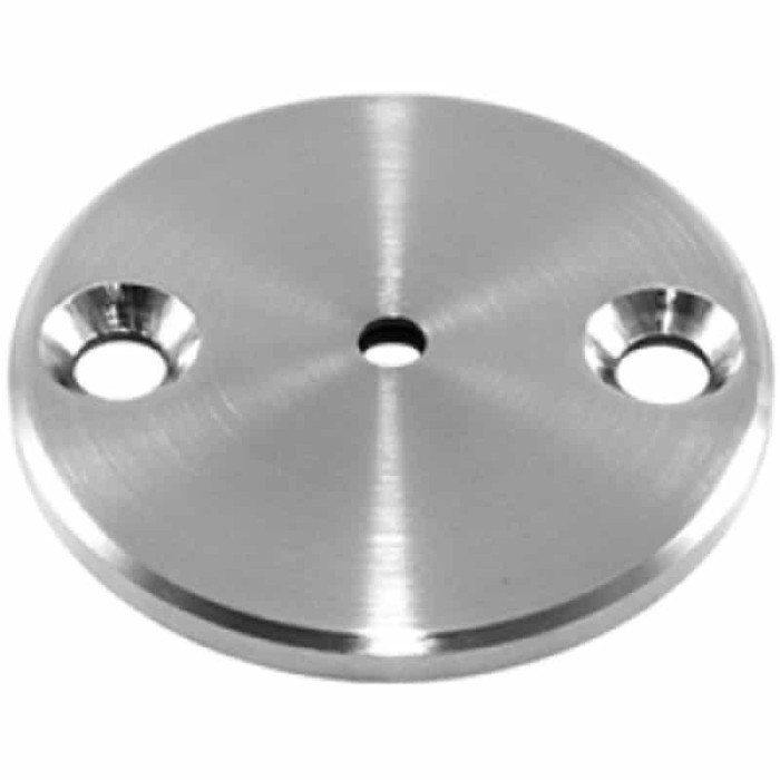 Schijf leuningsteun Ø 70 x 5 mm gat Ø 8,5 mm RVS-304 mat geslepen main product photo