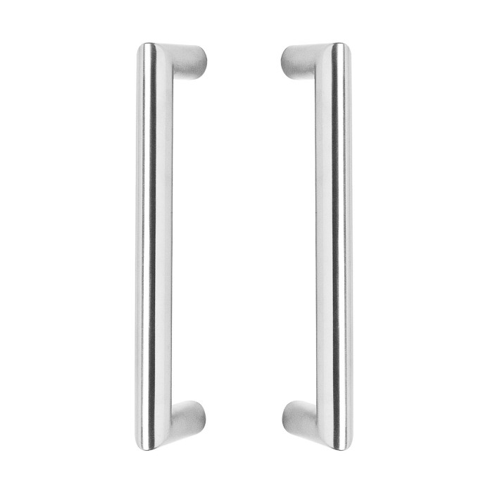 Intersteel Deurgrepen per paar recht-90° 630x80x30 HoH 600 rvs main product photo