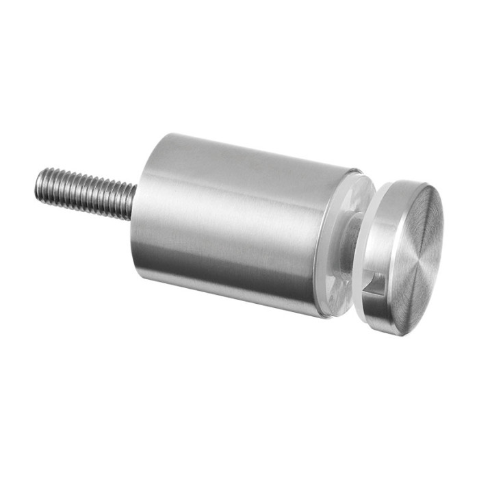 Glasadapter 30 mm vlak RVS-304 mat geslepen model 0746 main product photo