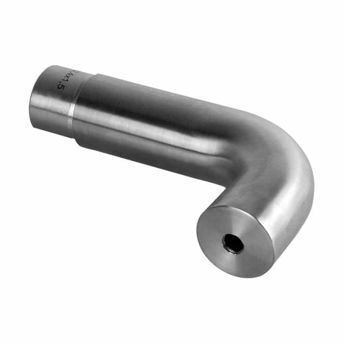 Gebogen eindkap 90°, buis 48,3 mm, model 6739, RVS-316 main product photo