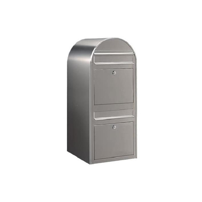 Brievenbus Bobi Duo, RVS main product photo