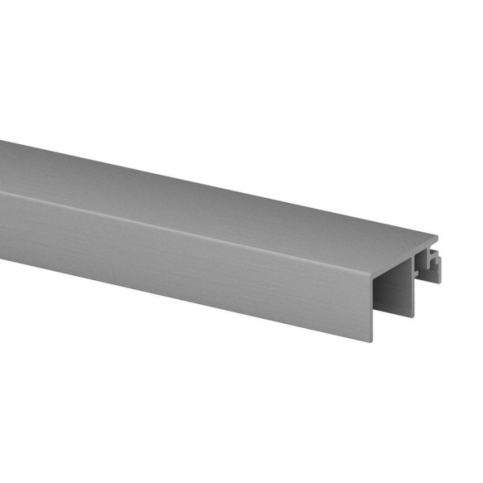 Aansluitprofiel Easy Glass Smart, topmontage, lengte 5000 mm, model 6972, aluminium (geanodiseerd) main product photo