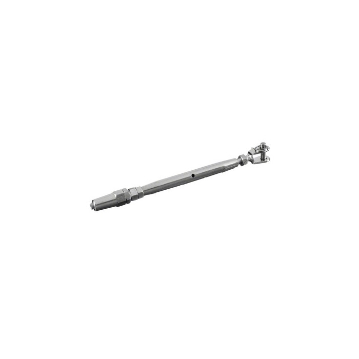 Spanschroef met gaffel voor kabelsysteem 3,2 mm, model 7250, RVS-316 main product photo