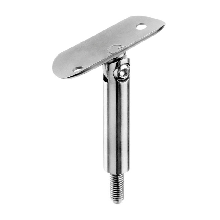 Railingsteun 42,4 mm RVS-304 mat geslepen model 0818 main product photo