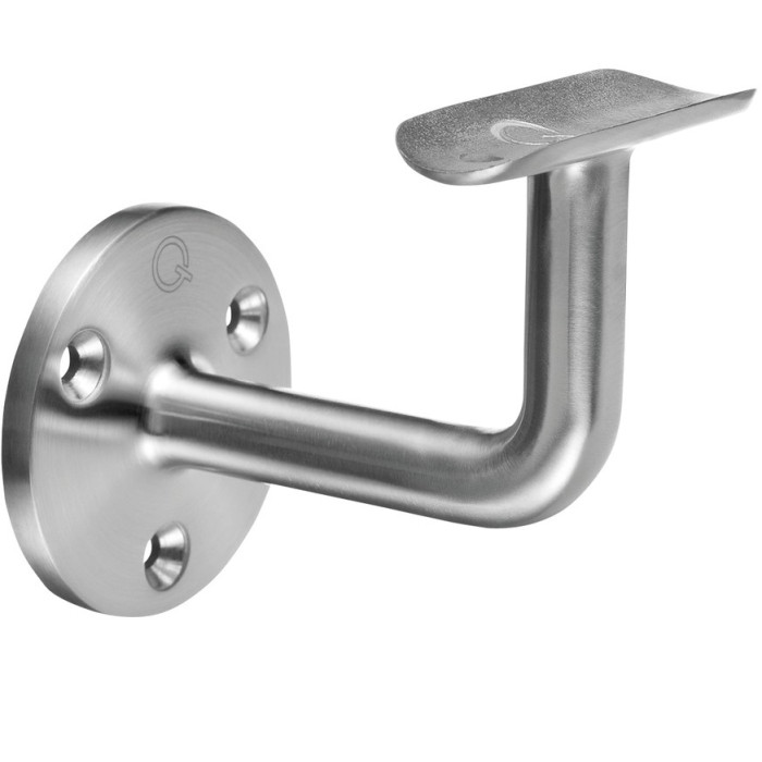 Leuninghouder buis Ø 48,3 mm RVS-304 mat geslepen model 100 main product photo