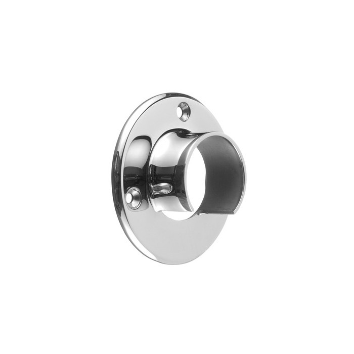 Muurflens voor U-profielbuis 42,4 mm vast RVS-316 glanzend gepolijst model 6505 main product photo
