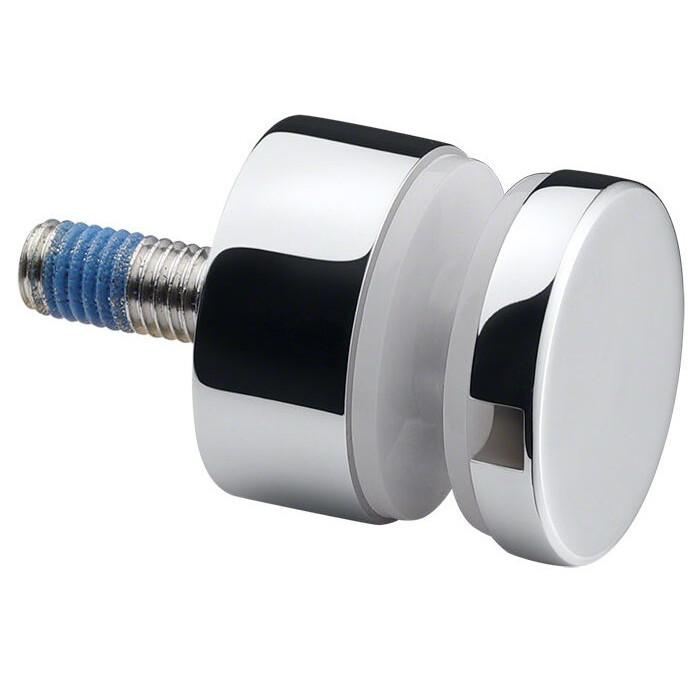 Glasadapter 30 mm vlak lengte 15 mm RVS-316 glanzend gepolijst model 0746 main product photo