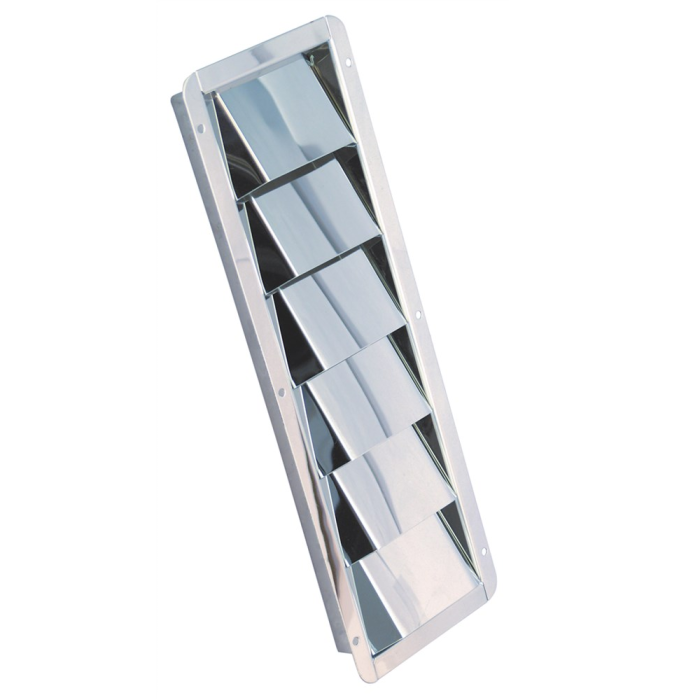 Ventilatierooster met vaste schoepen, 327x113mm RVS-316 (A4) main product photo