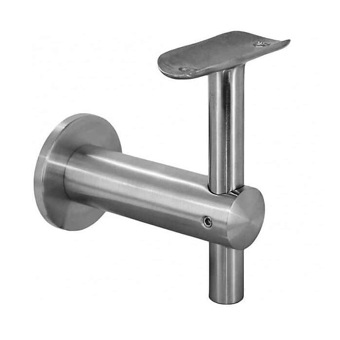 Leuninghouder buis Ø 42,4 mm RVS-304 mat geslepen model 0305 main product photo