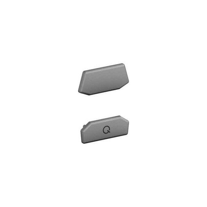 Eindkap voor glasverbinder, model 6512, RVS-316 main product photo