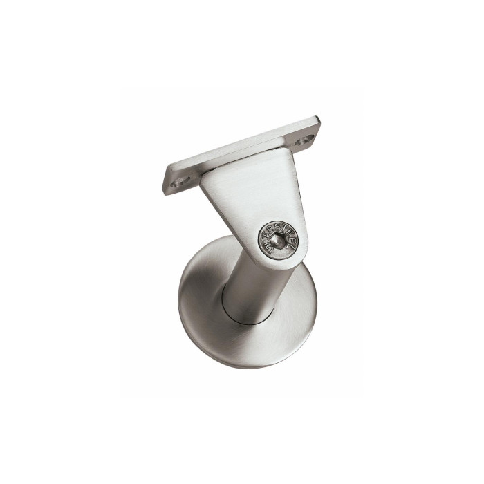 Intersteel Leuninghouder zwaar-taps vlak zadel rvs geborsteld main product photo