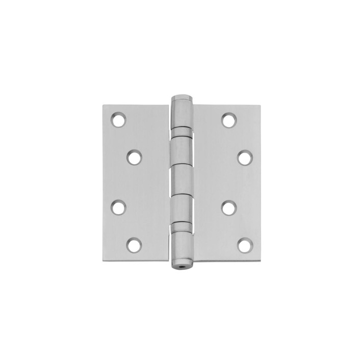 Intersteel Kogellagerscharnier recht tot 70 kilo rvs geborsteld main product photo