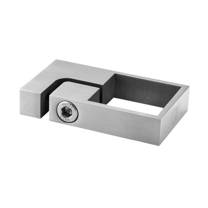 Buisklem koker 40 x 40 mm RVS-304 mat geslepen model 4507 main product photo