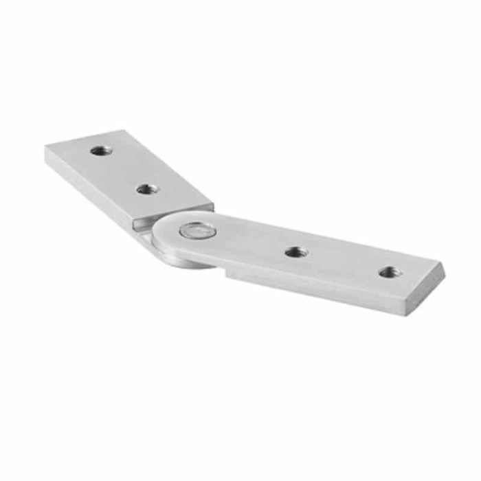 Hoekverbinder, variabel, horizontaal, model 6797, onbewerkt aluminium main product photo