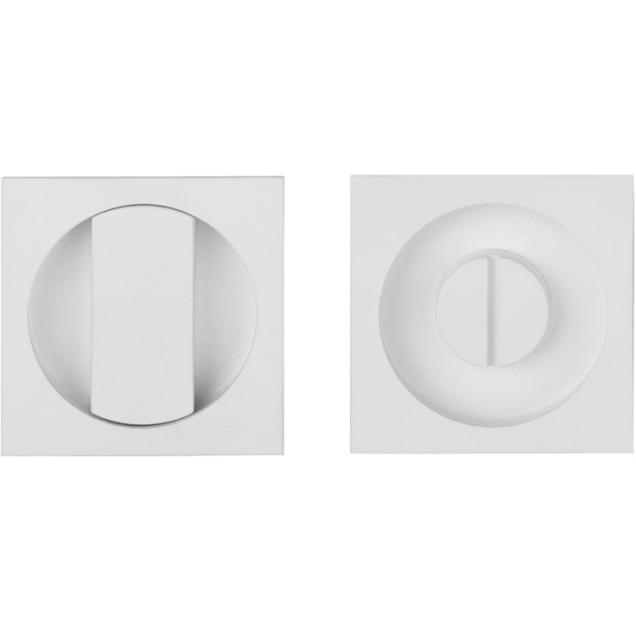 Set inbouwkommen SQUARE LSQ54S mat wit gecoat RVS-304 main product photo