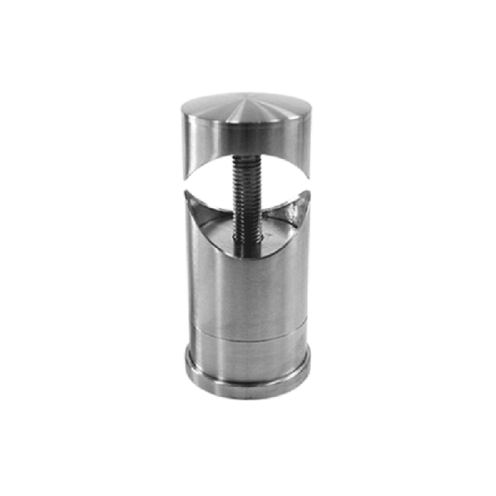 Wandanker verstelbaar voor buis 42,4 mm wandafstand 52 - 54 mm RVS-304 mat geslepen main product photo