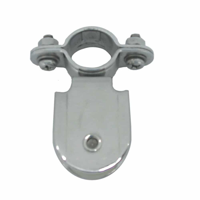 Katrol voor railingmontage draaibaar buis Ø 25 mm touwmaat 12 mm RVS-304 main product photo