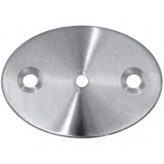Ankerplaat 60 x 85 x 5 mm RVS-304 mat geslepen main product photo