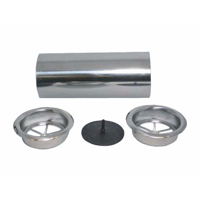 Stuurhut afvoer, 102x76mm RVS-304 (A2) main product photo