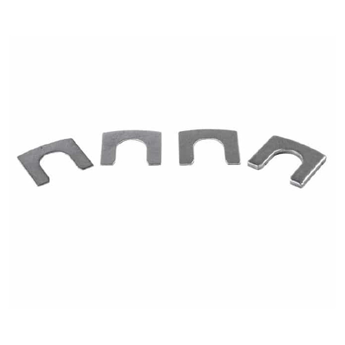 Compensatieplaat 24 x 24 x 0,5 mm RVS-304 mat geslepen main product photo
